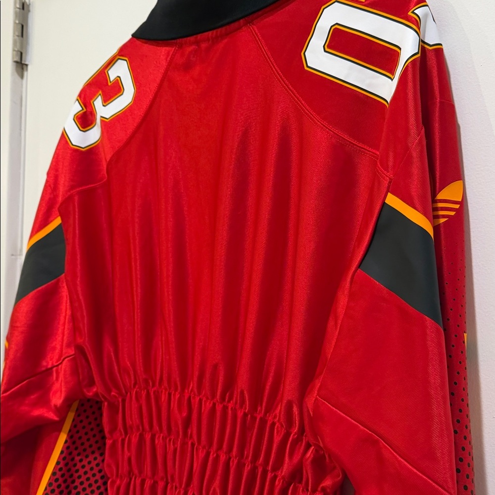Adidas Playera Adilenium Red and Black Long Sleeve Innvictus Jersey, Sz Xsmall - Picture 10 of 15